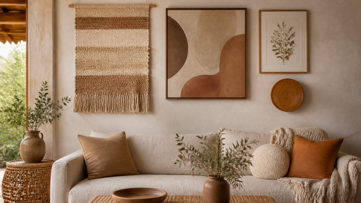 Boho Wall Art: A Guide to Styling Your Living Room