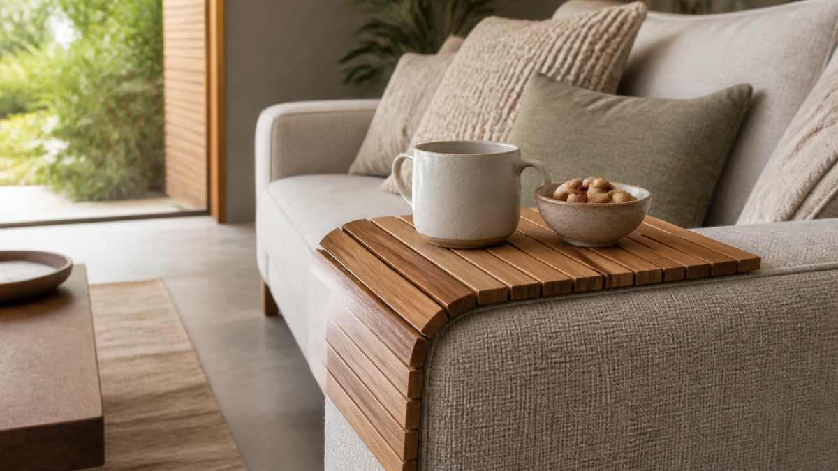Your Guide to Choosing the Perfect Sofa Arm Tray