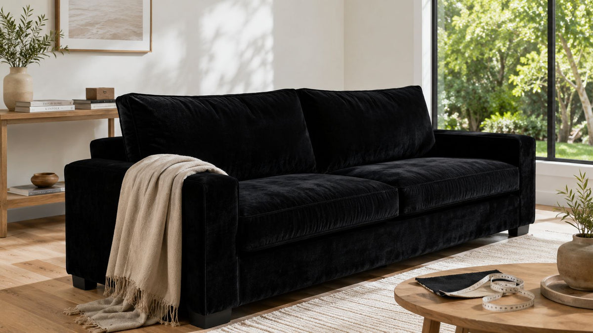 Black Sofa Velvet: A Guide to Styling and Care