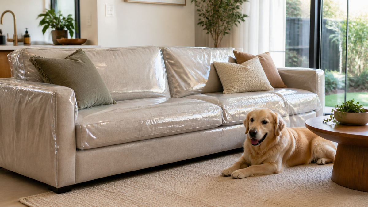 The Ultimate Guide to Plastic Couch Protectors for Pet Owners