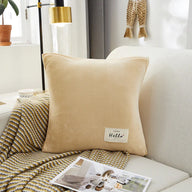 Cushion Cover - Velvet - Beige