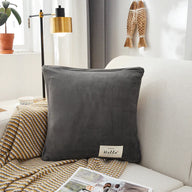 Cushion Cover - Velvet - Grey