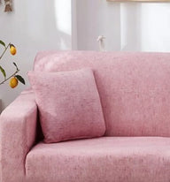 Cushion Cover - Crosshatch - Pink