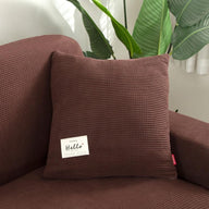 Cushion Cover - Jacquard - Chocolate