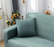 Cushion Cover - Linear Geometric - Pastel Green