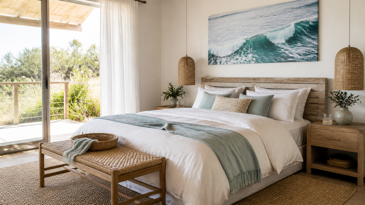 Your Guide to a Perfect Beach Inspired Bedroom