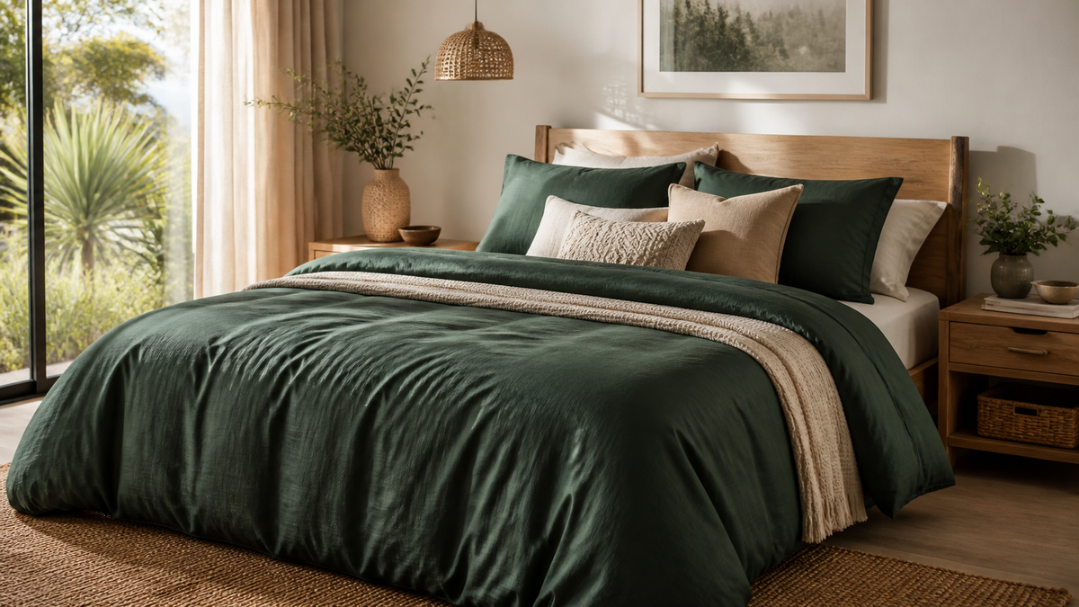 Choosing a Dark Green Quilt Cover in Australia
