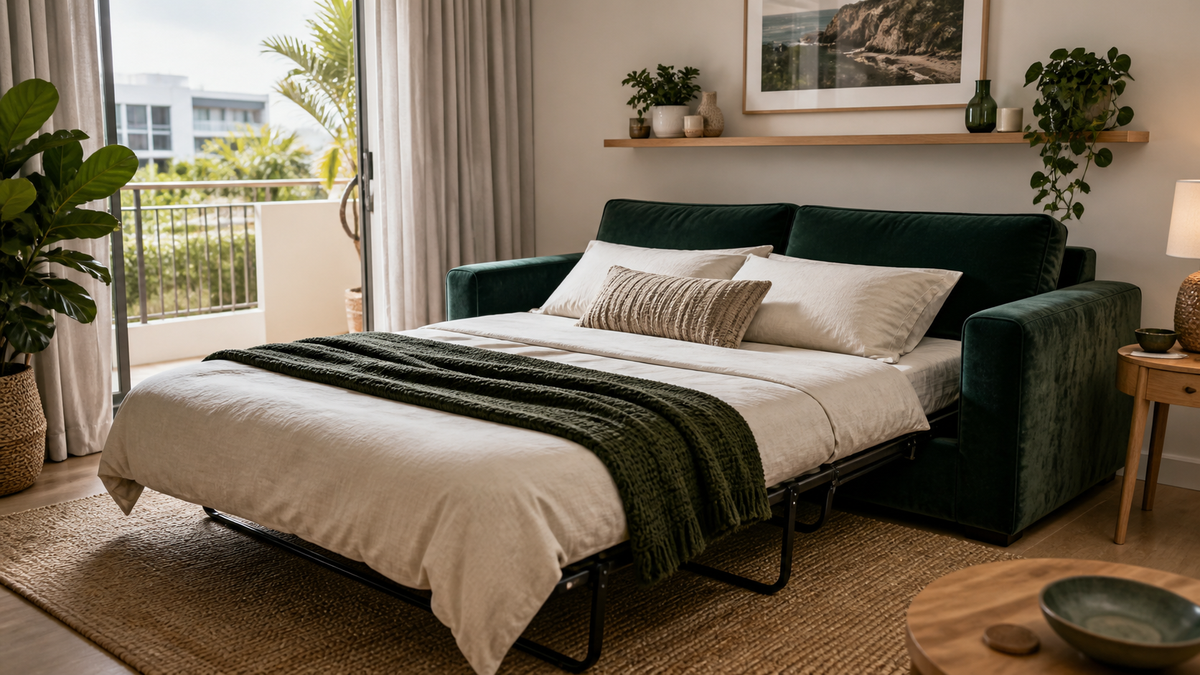The Ultimate Velvet Sofa Bed Guide for Australian Homes