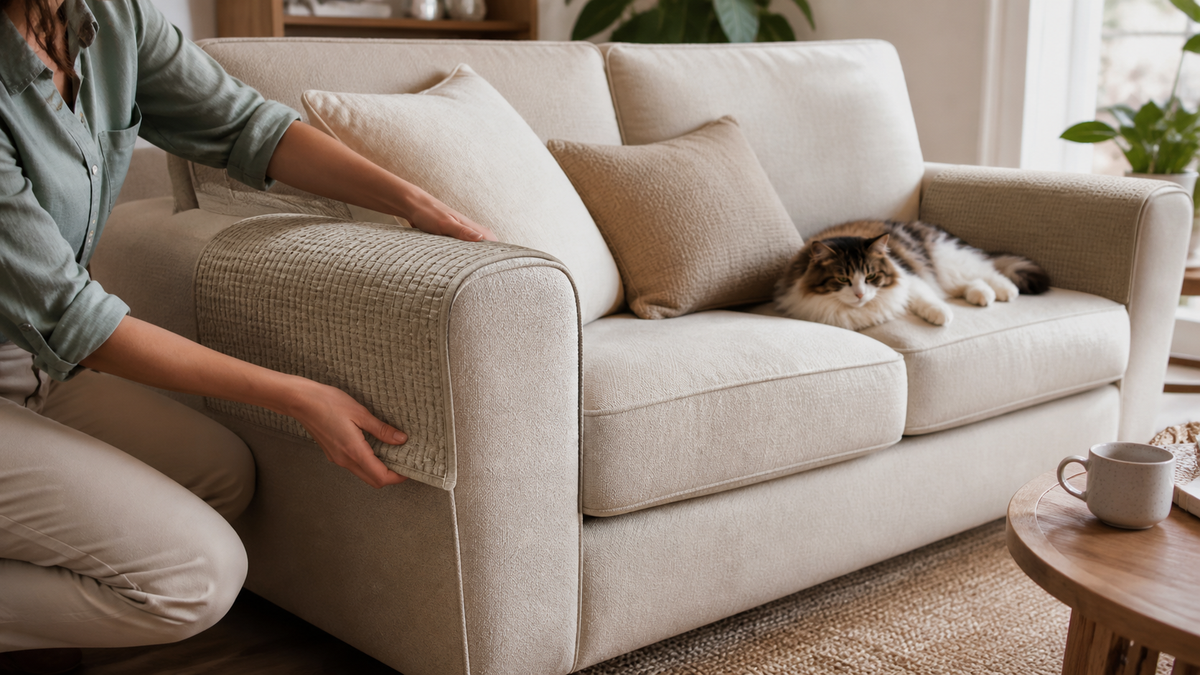 Your Guide to Sofa Arm Covers