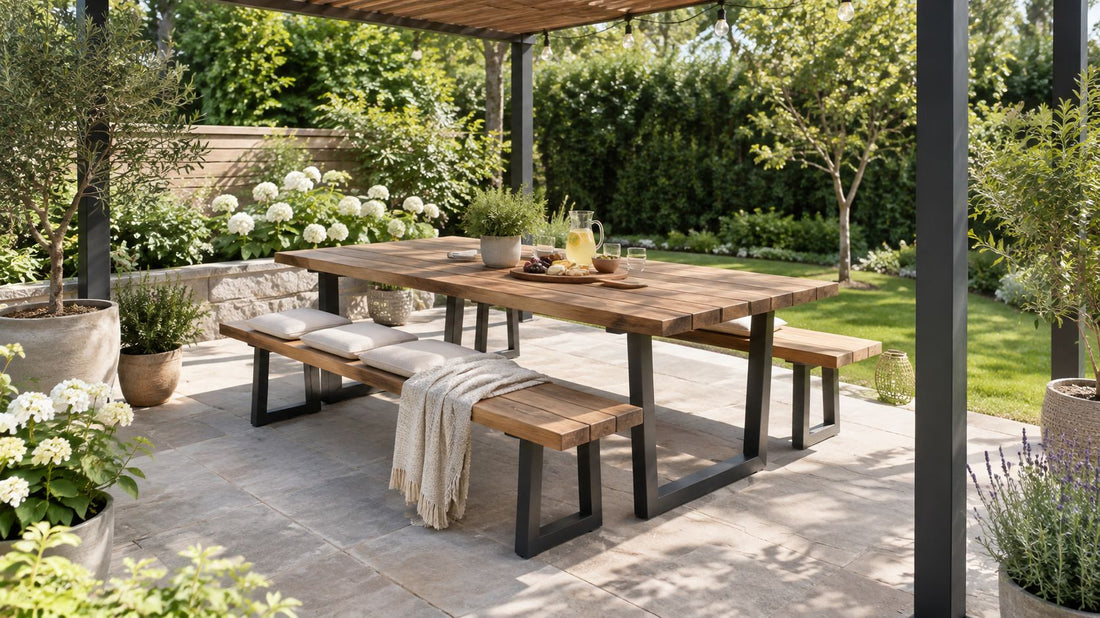 Bench Table Outdoor: Types, Materials and Buying Tips