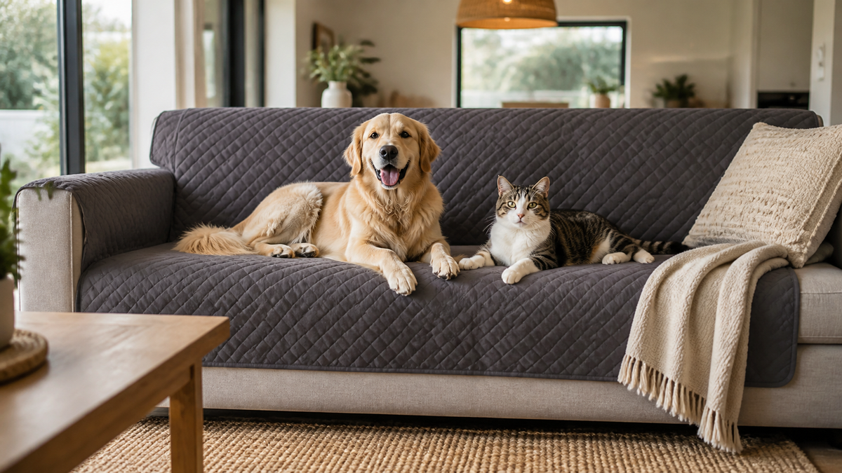 Pet friendly sofa covers: Protect & Style Your Furniture