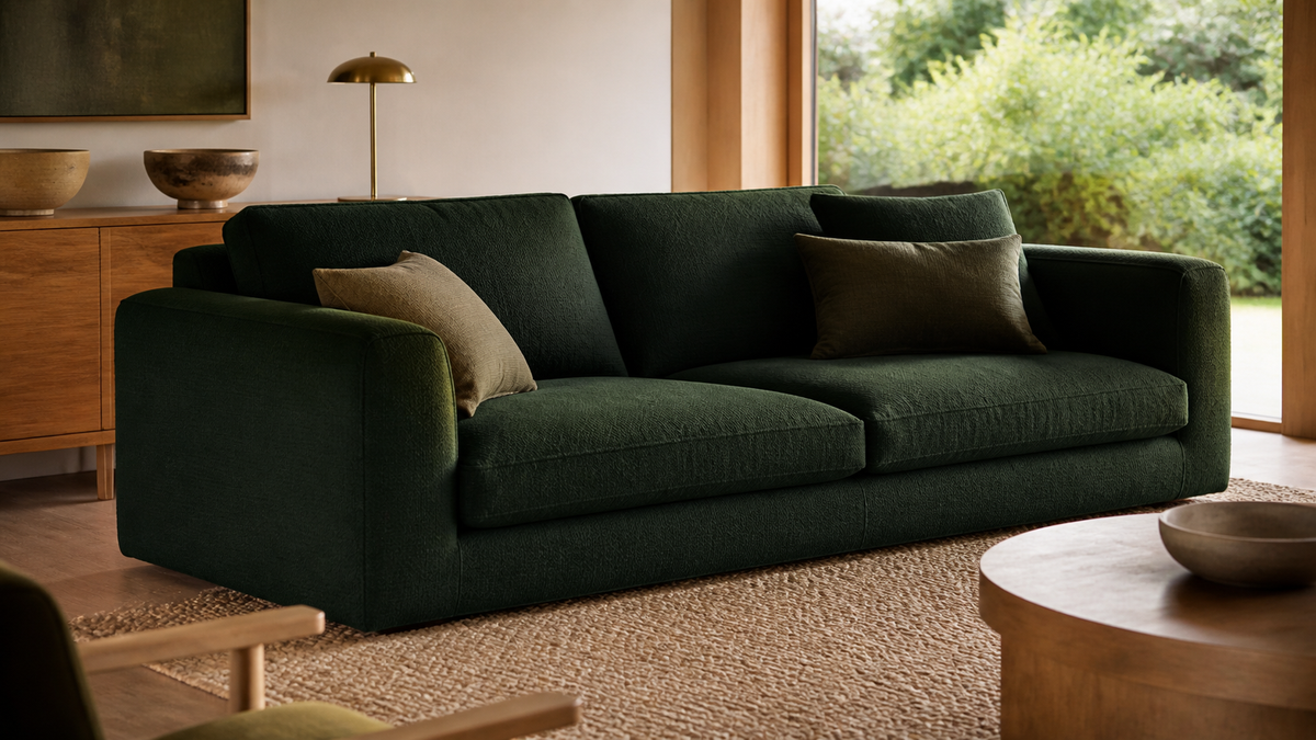 Your Guide to the Perfect Dark Green Couch