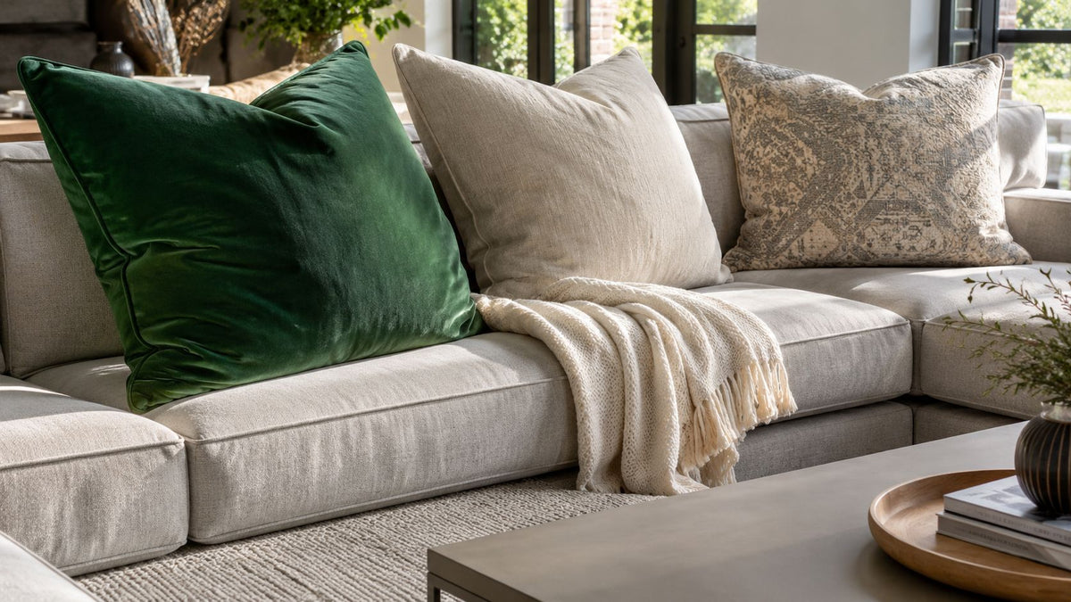 Giant Couch Cushions: Sizes, Materials, and Styling Guide
