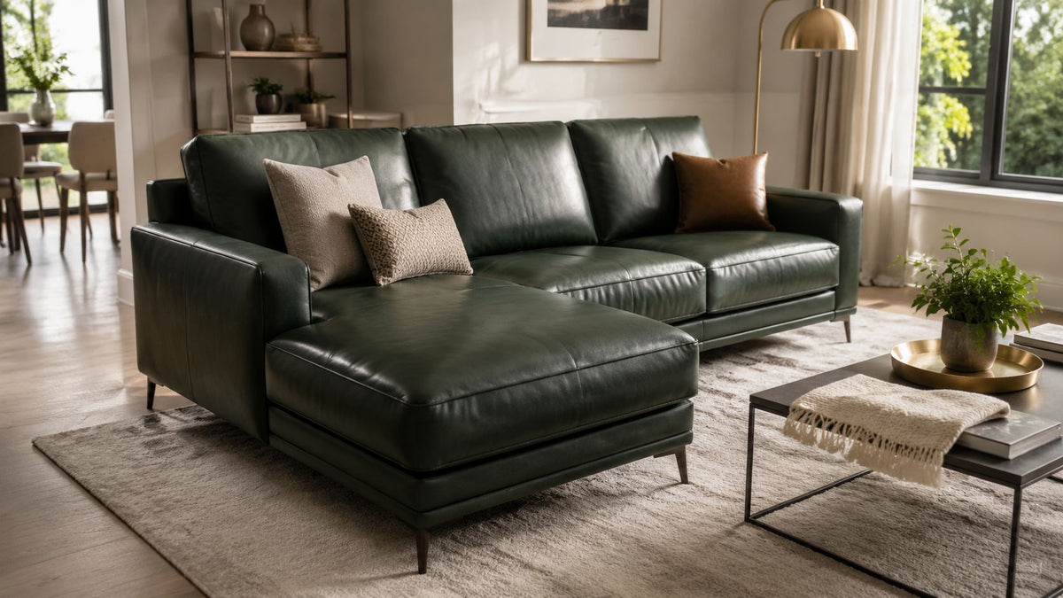 Green Leather Couch: A Style & Care Guide for 2026