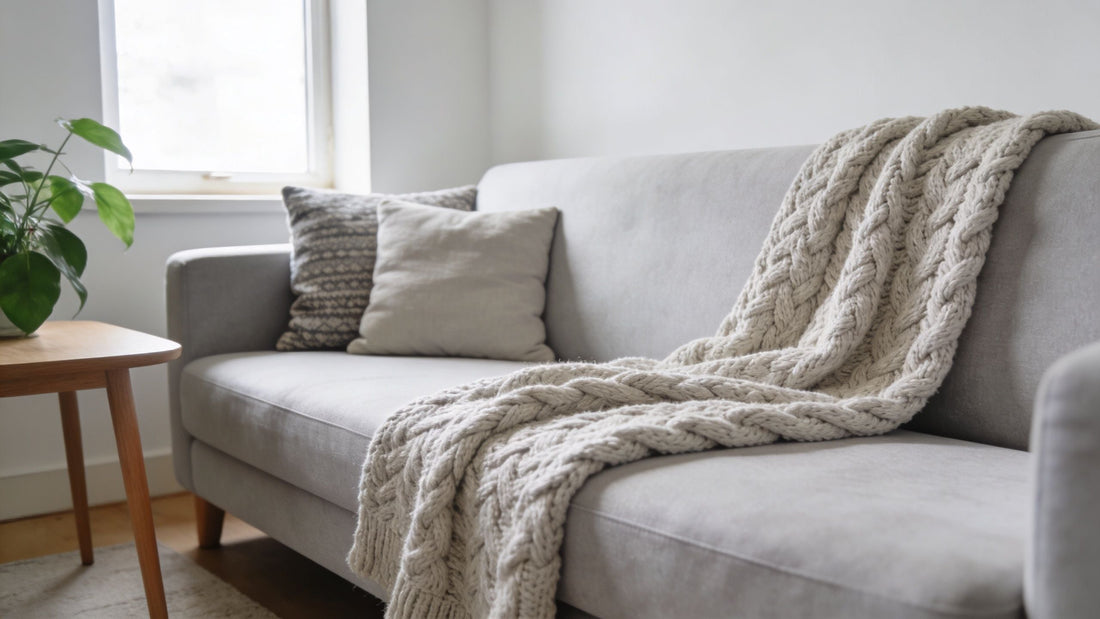 How to Style a Throw Blanket on a Sofa: Easy Ideas