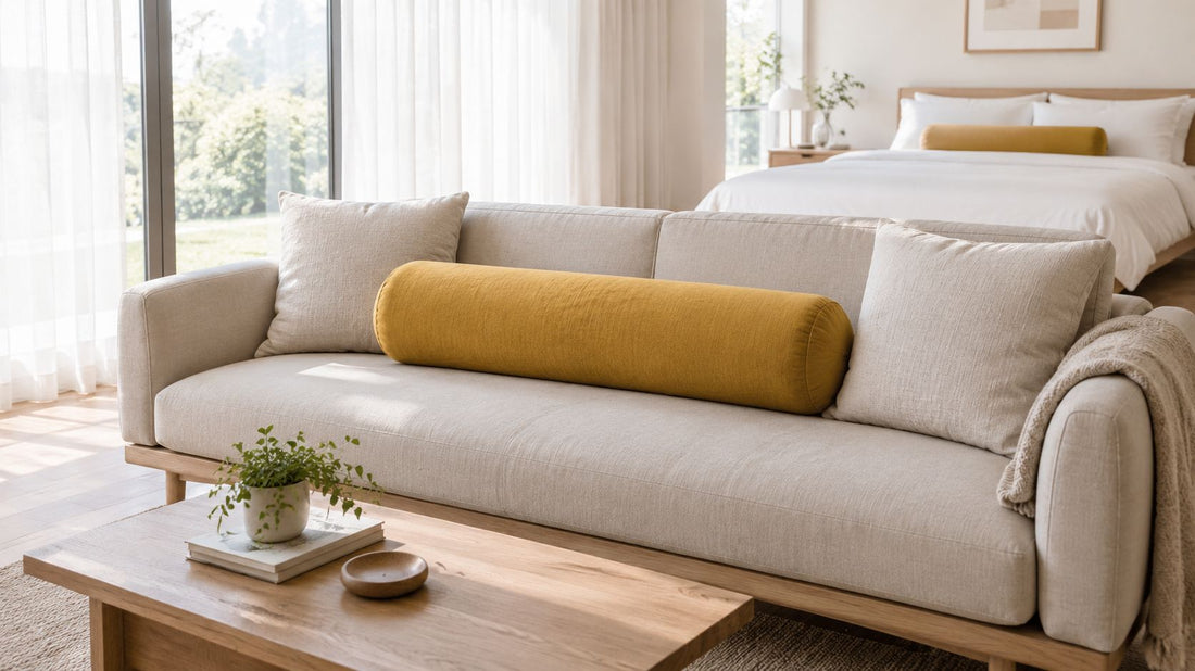 Large Bolster Pillows Guide for Sofas and Beds