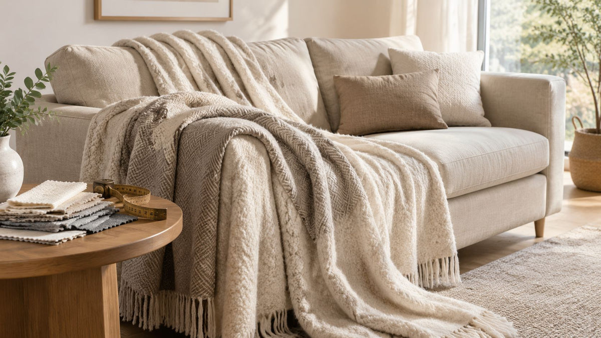 Oversized Throw Blanket Guide: Sizes, Fabrics and Care