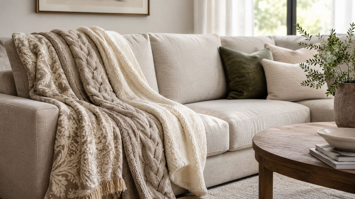 Textured Throw Blanket: Style & Care Tips