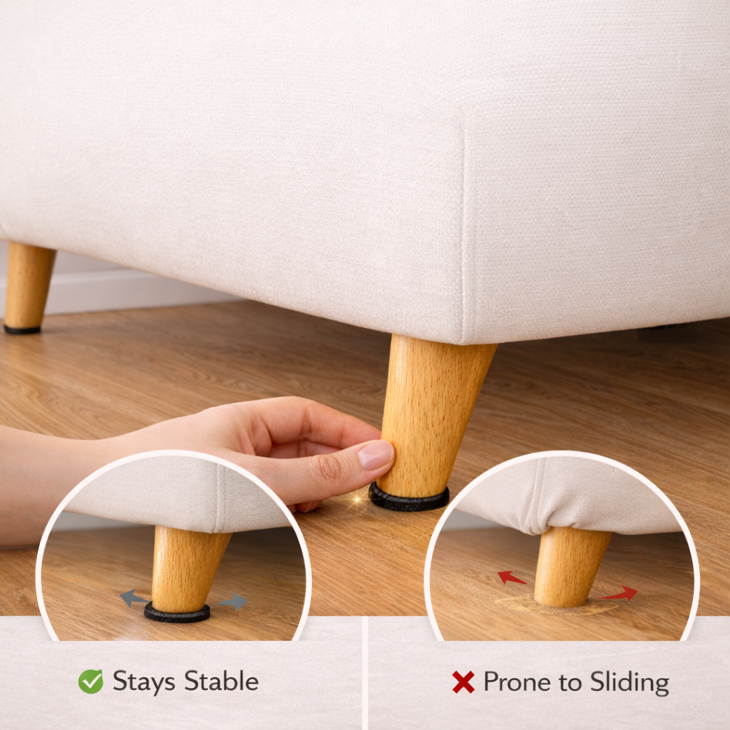 Anti-slip Sofa Pads - Black