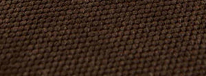Norka Espresso Brown: close-up of the original throw fabric.