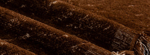 Velmora Cocoa Brown: close-up of the original throw fabric.