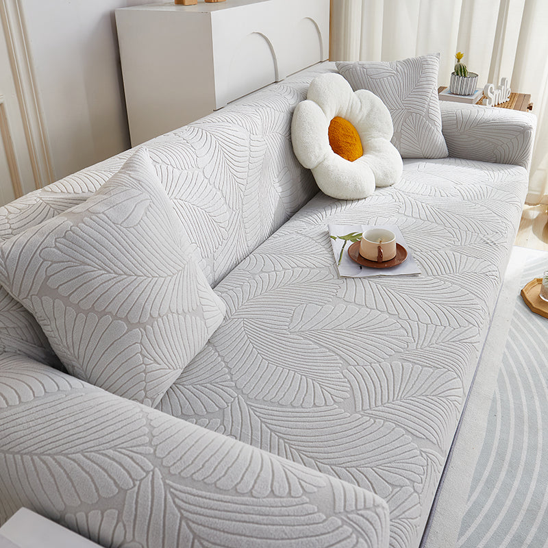 Couch Cover - Avelia - Cloud Grey