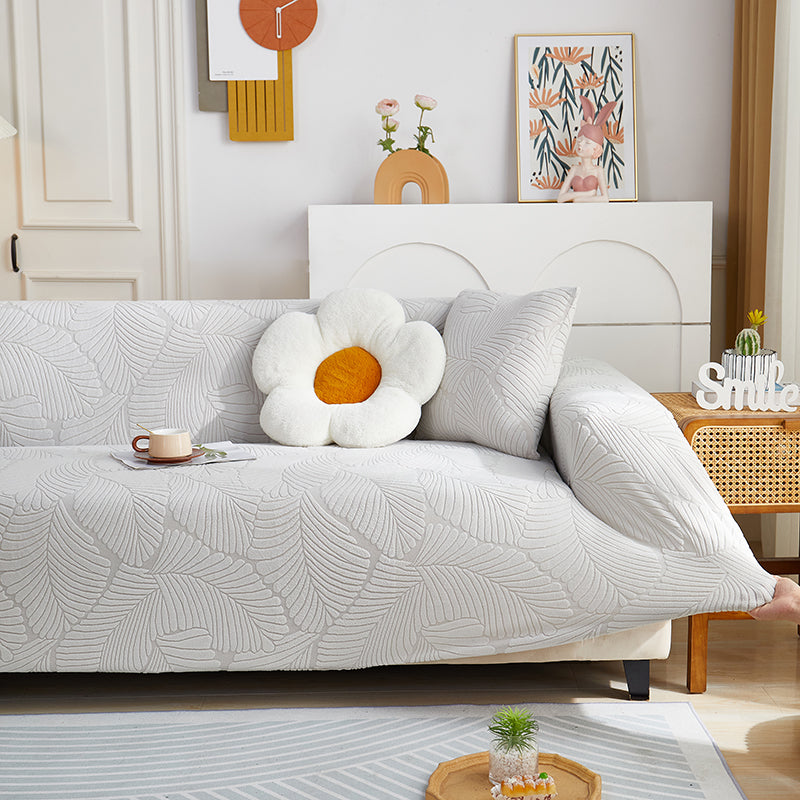 Couch Cover - Avelia - Cloud Grey