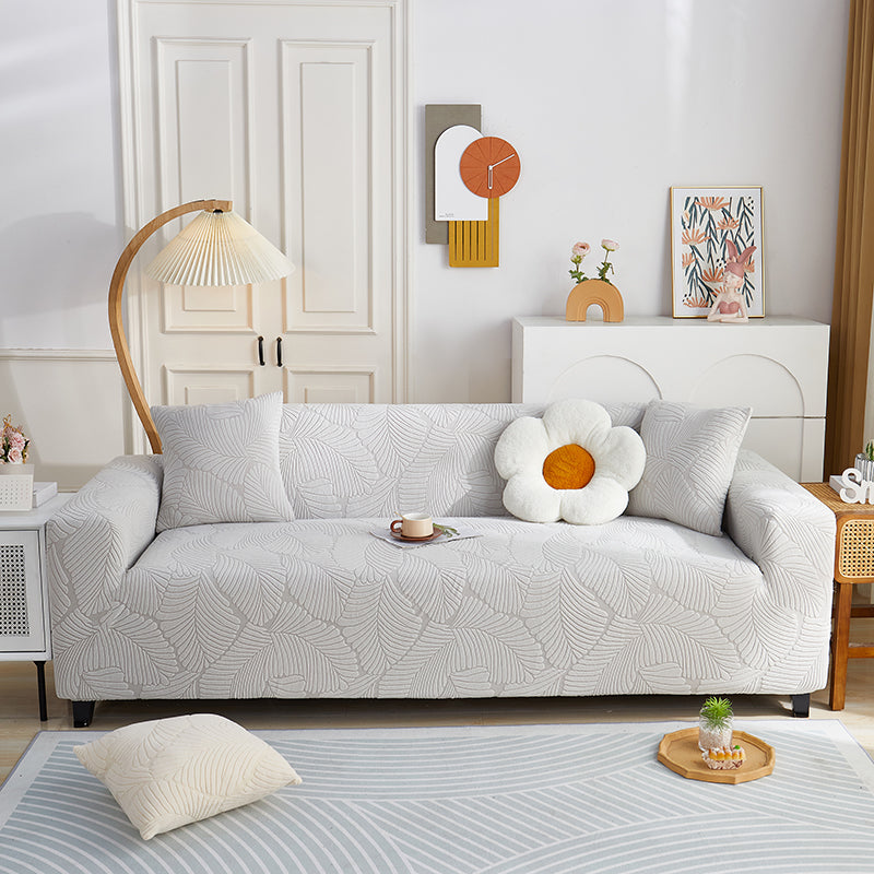 Couch Cover - Avelia - Cloud Grey