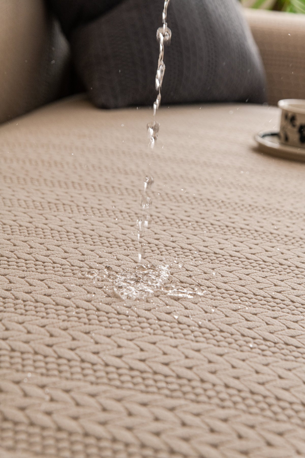 Couch Cover - Braelyn - Khaki