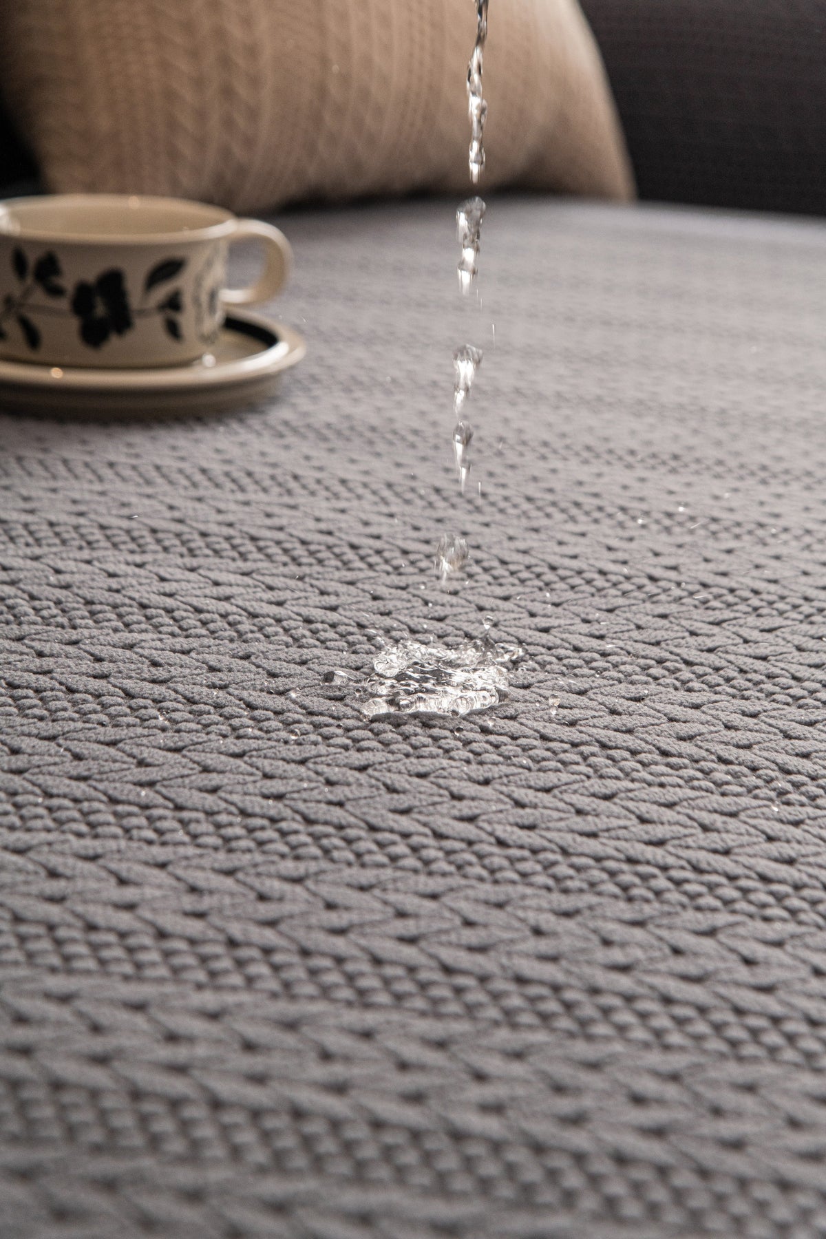 Couch Cover - Braelyn - Space Grey