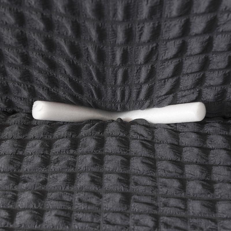 Couch Cover - Bobble-Textured - Anthracite Grey - Adaptable & Expandable