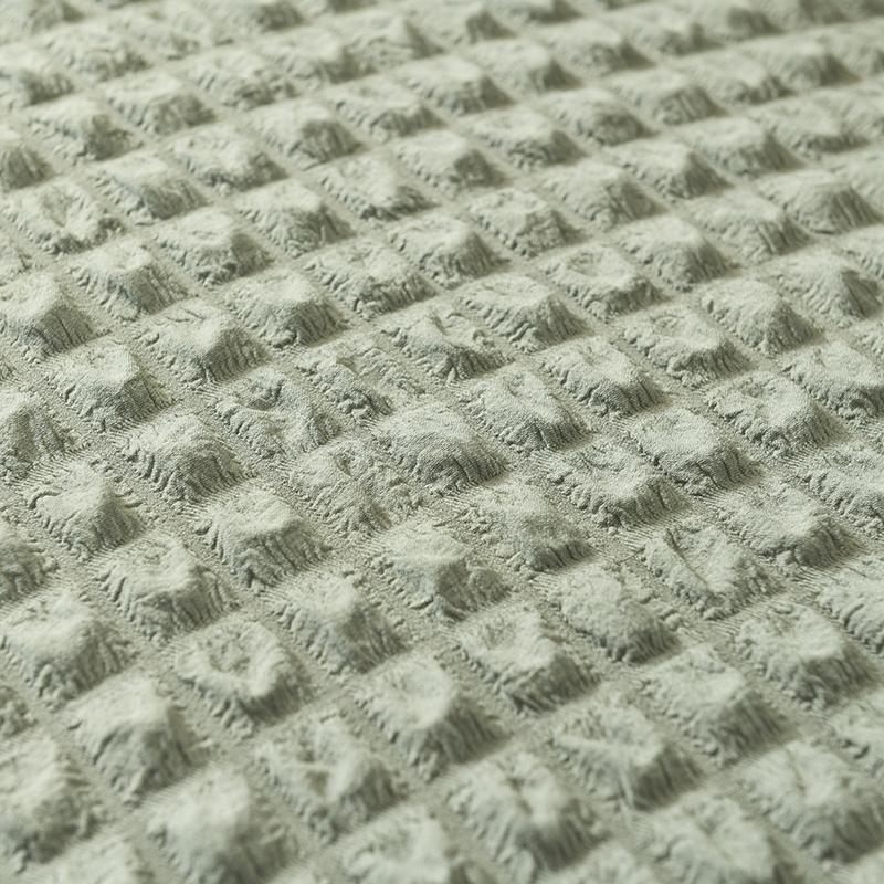 Couch Cover - Bobble-Textured - Pale Green - Adaptable & Expandable