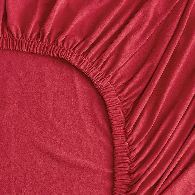 Couch Cover - Cherry Red - Adaptable & Expandable