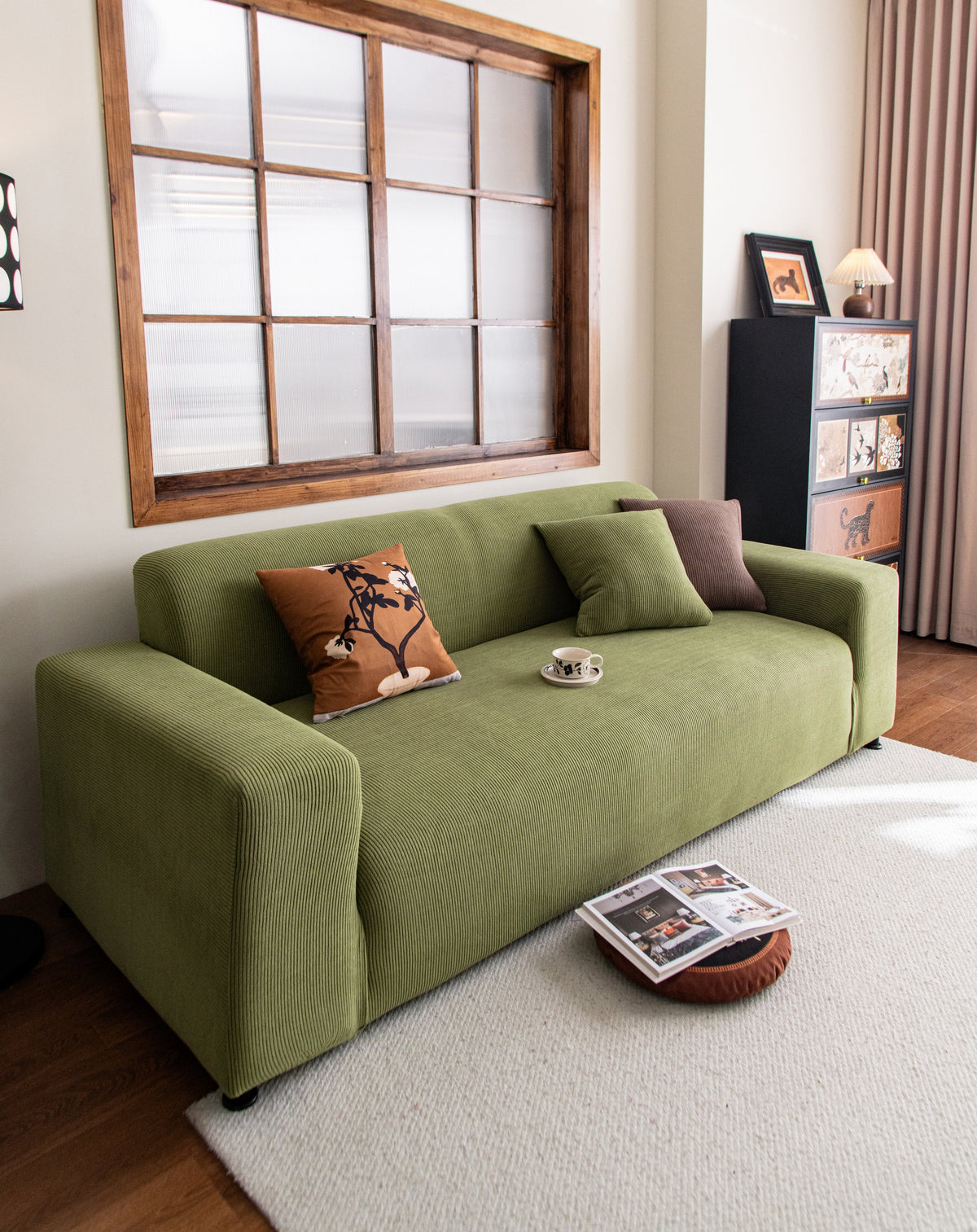 Couch Cover - Cordelle - Green