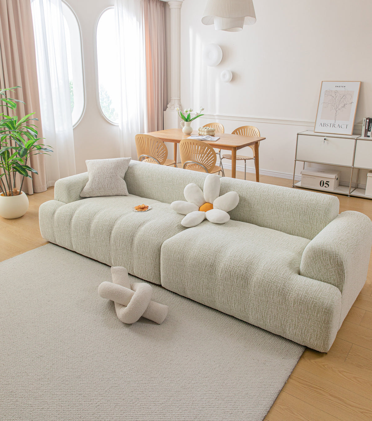 Couch Cover - Crossmere - Green