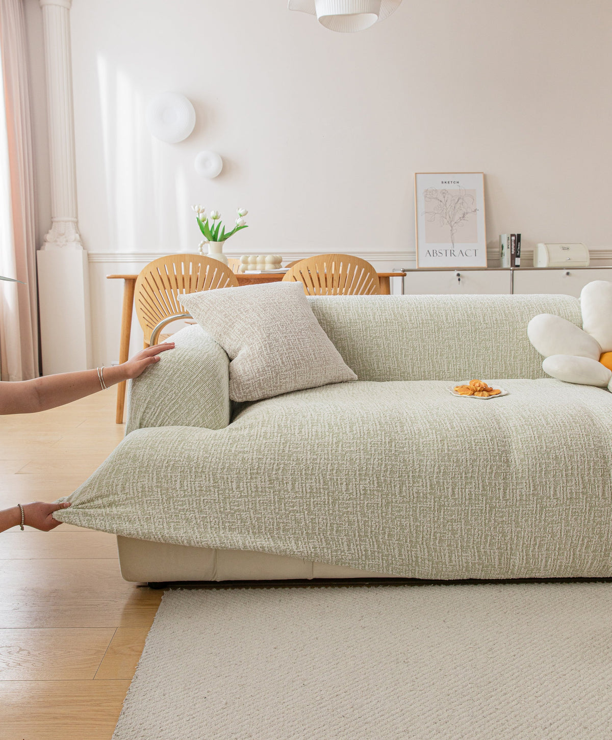 Couch Cover - Crossmere - Green