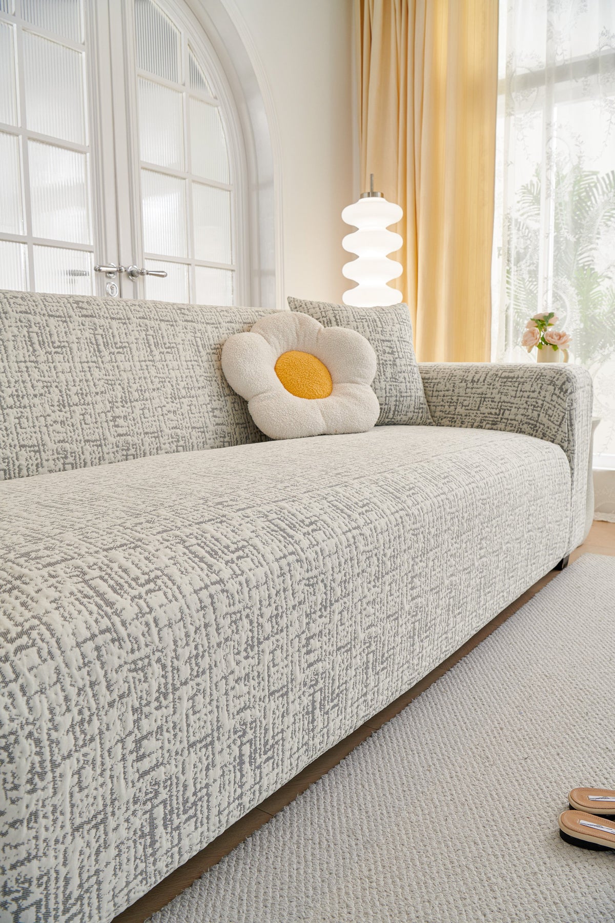 Couch Cover - Gridelle - Space Grey