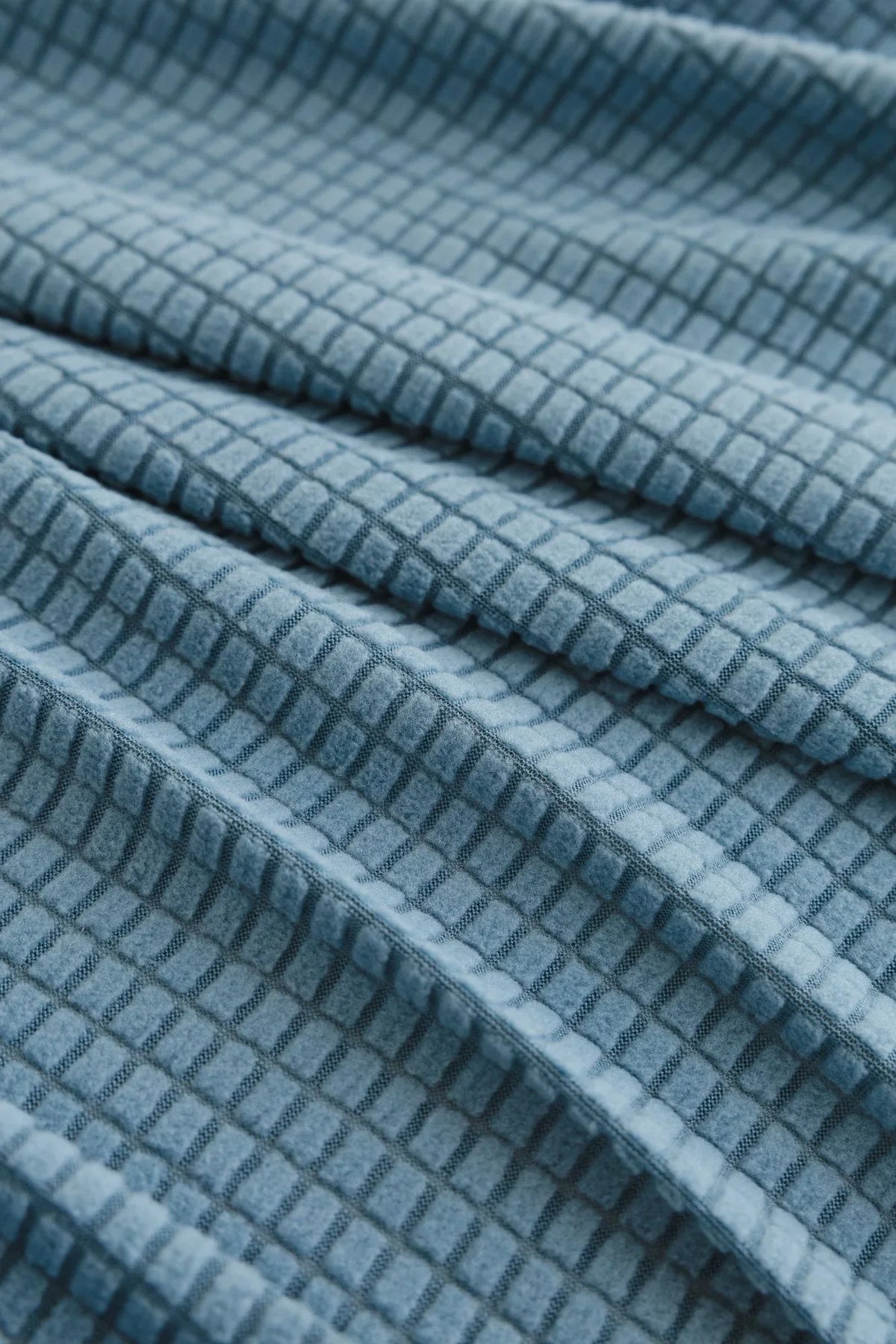 Couch Cover - Jacquard - Sky Blue - Adaptable & Expandable
