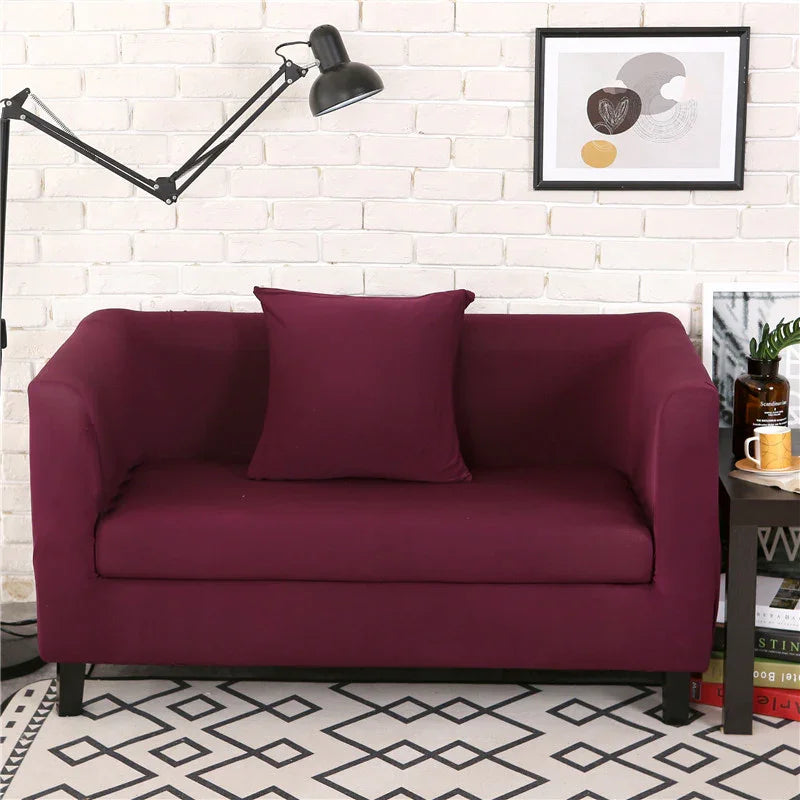 Couch Cover - Plum - Adaptable & Expandable