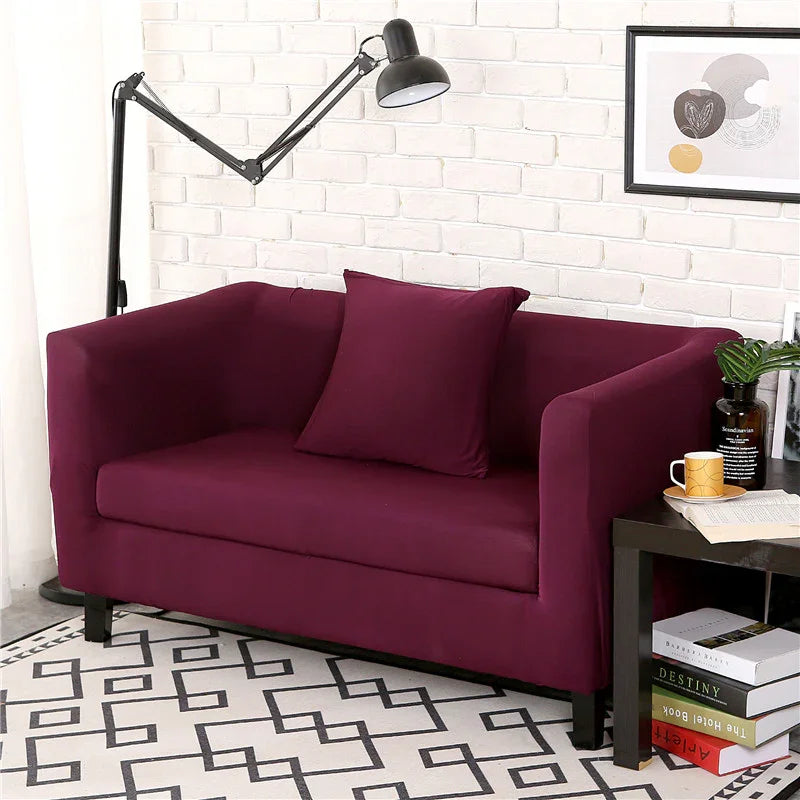 Couch Cover - Plum - Adaptable & Expandable