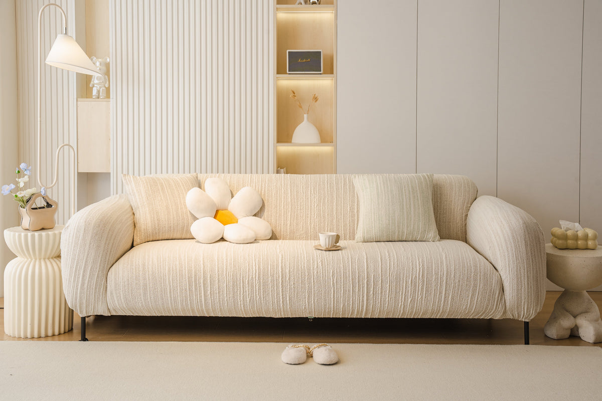 Couch Cover - Rivelle - Cream White