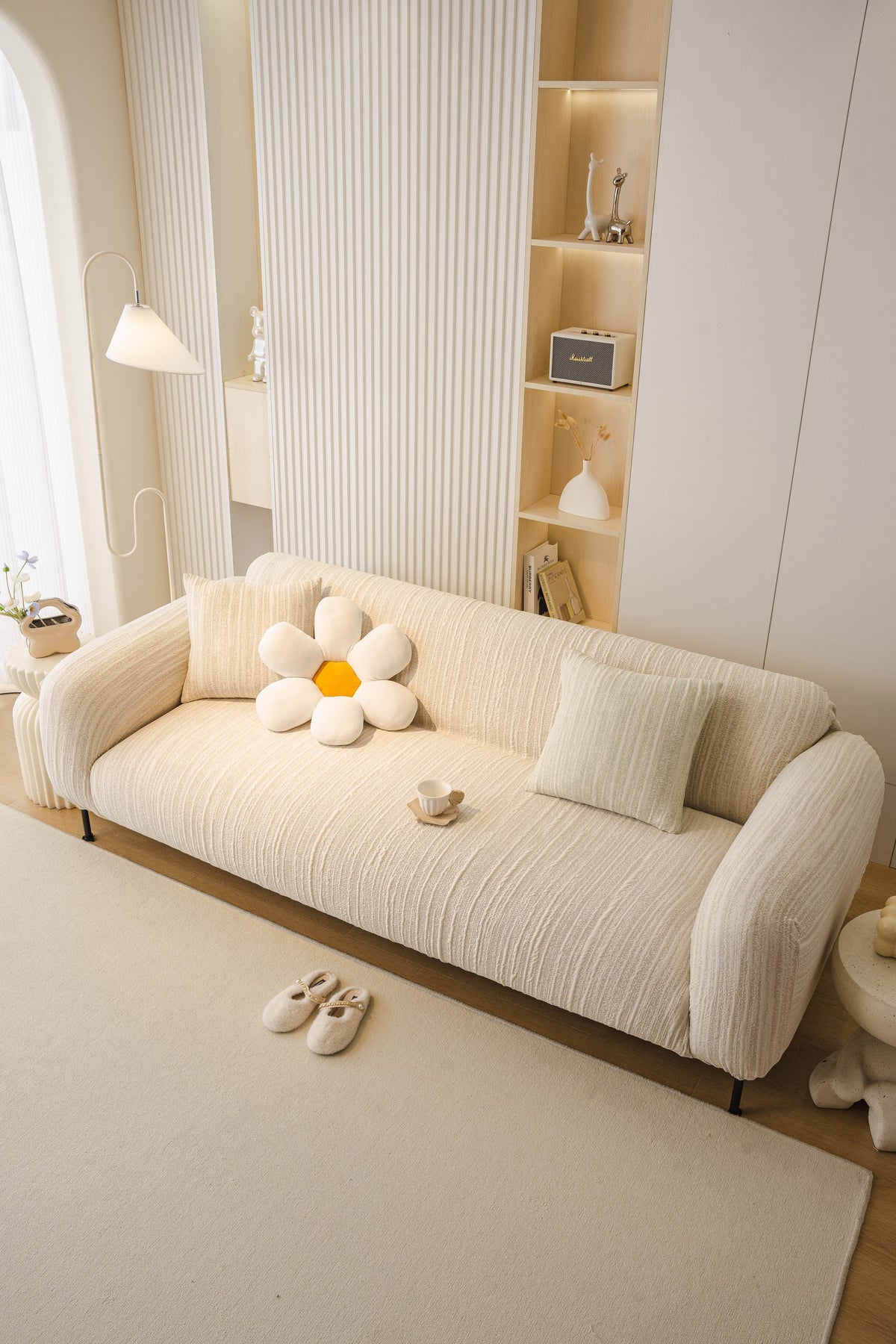 Couch Cover - Rivelle - Cream White