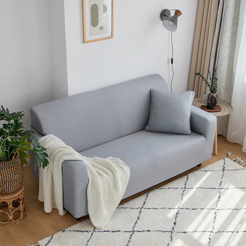Couch Cover - Dolphin Grey - Adaptable & Expandable
