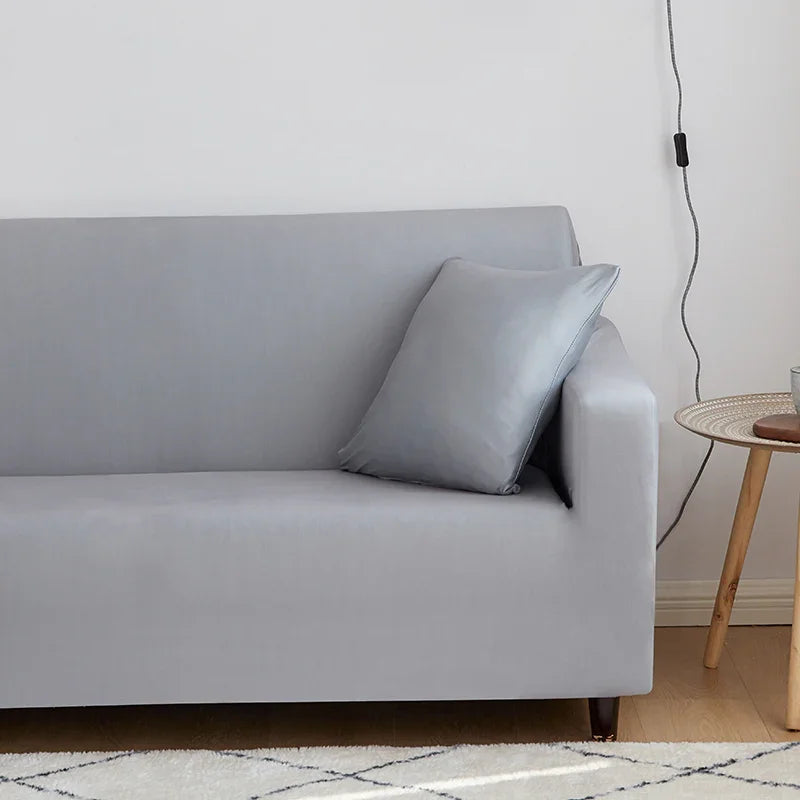 Couch Cover - Dolphin Grey - Adaptable & Expandable