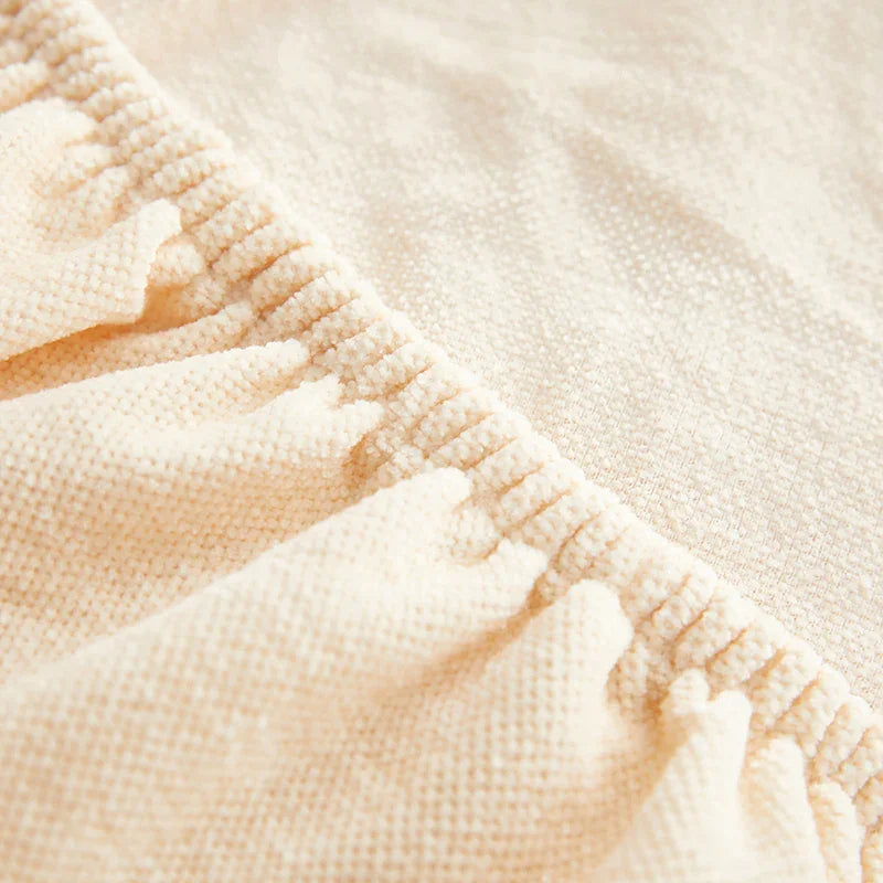 Couch Cover -Luma - Beige - Adaptable & Expandable