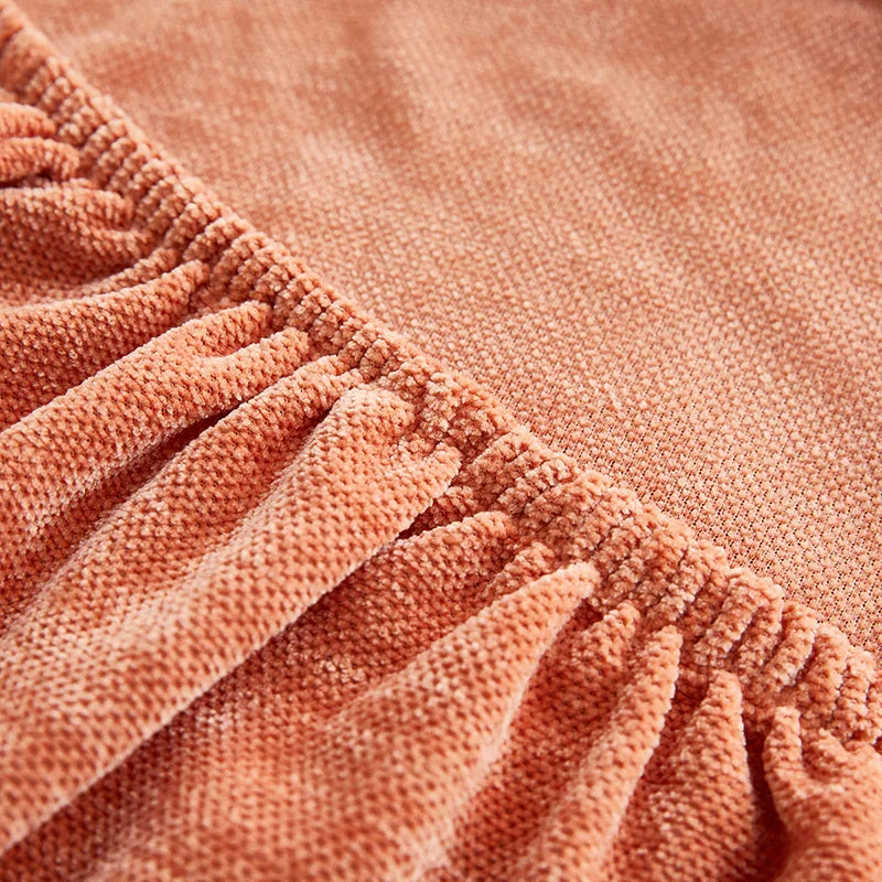 Couch Cover -Luma - Orange - Adaptable & Expandable
