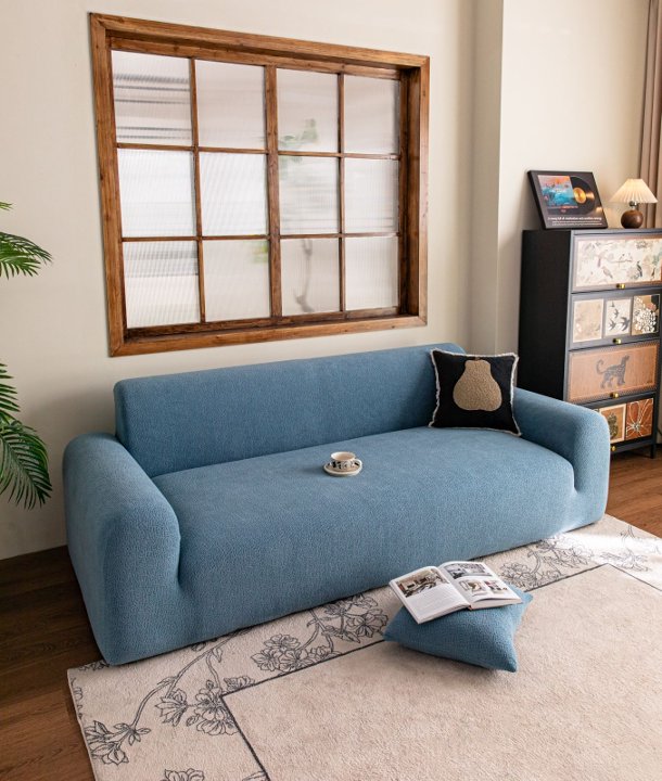 Couch Cover - Veloura - Blue