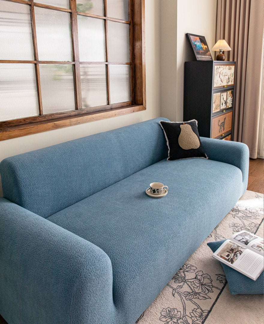 Couch Cover - Veloura - Blue