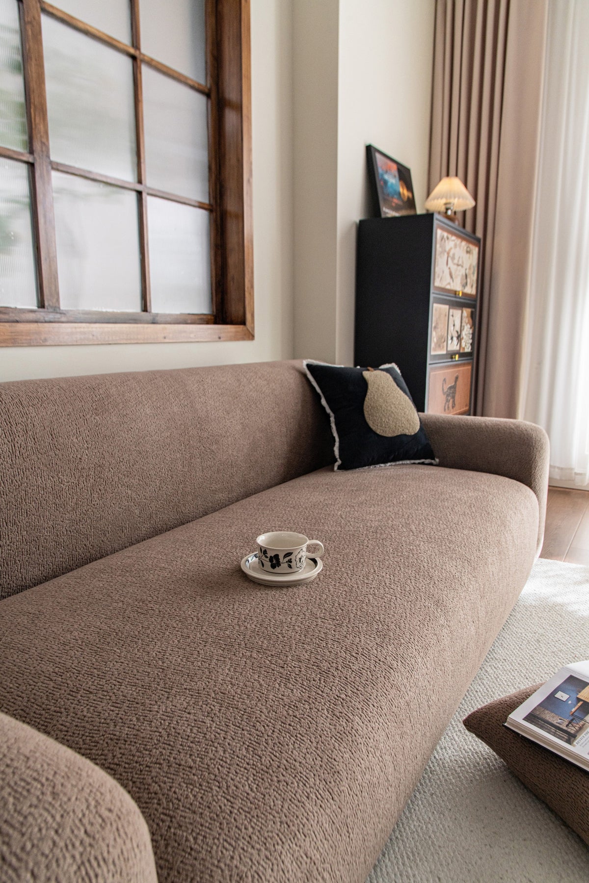 Couch Cover - Veloura - Chocolate