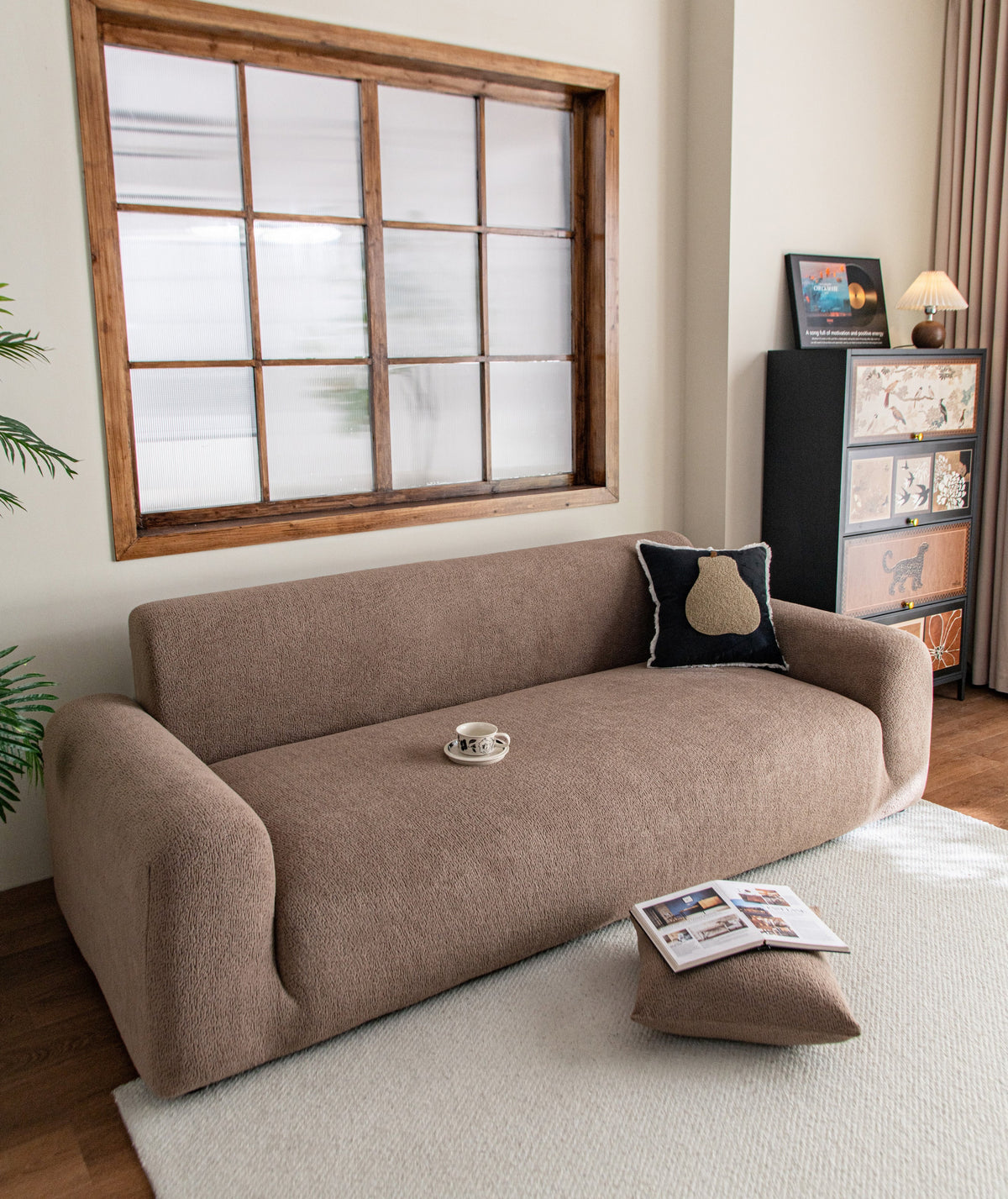 Couch Cover - Veloura - Chocolate